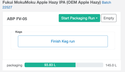 Finish Keg Run