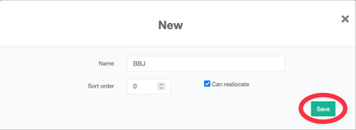 New Sales Channel form