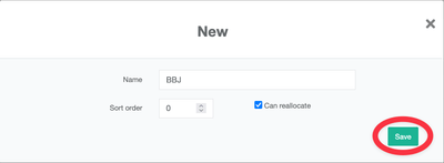 New Sales Channel form