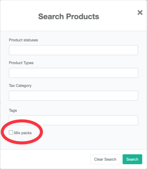 Search Products Mix Pack