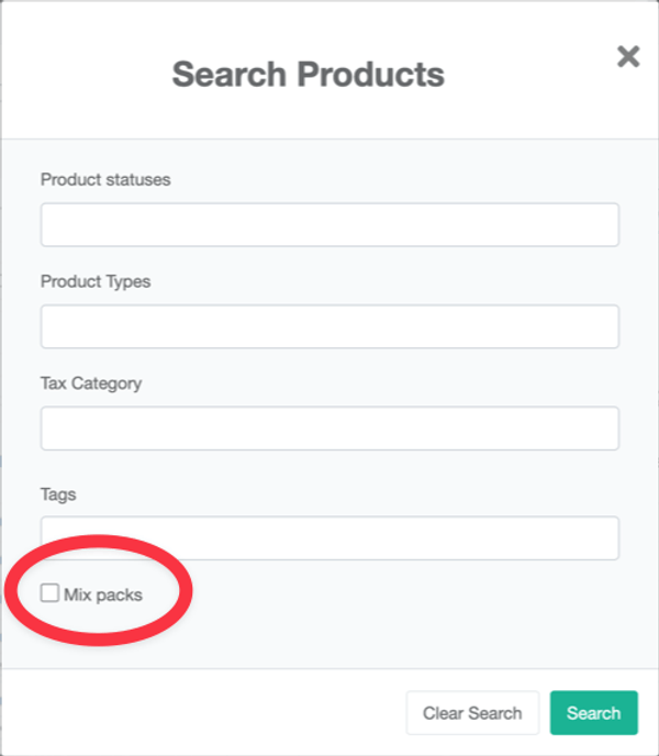Search Products Mix Pack